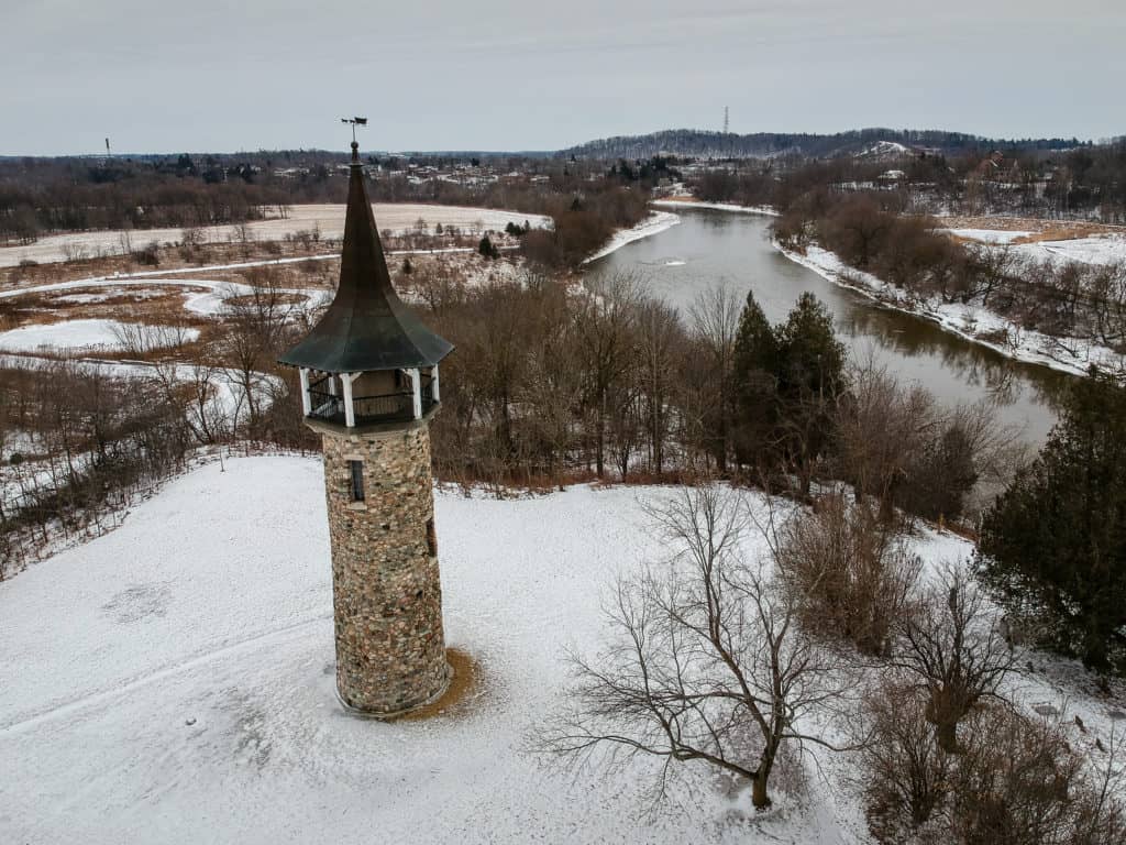 Pioneer Tower in Kitchener via Wikimedia Commons