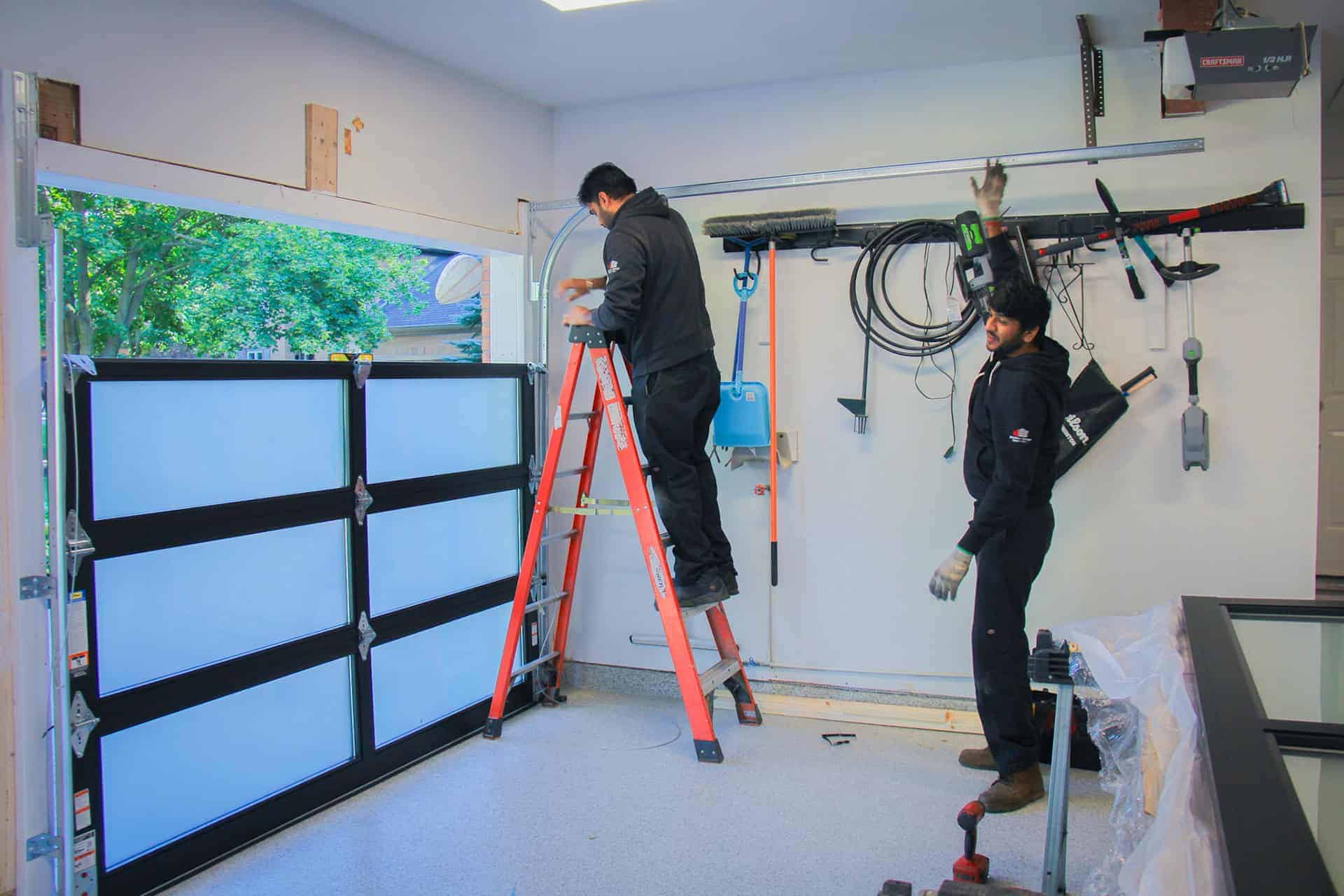 residential garage door maintenance