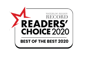 Readers Choice 2020 Best of the Best Winner Waterloo Region Record