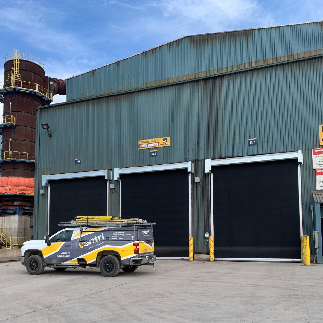 overhead rubber doors